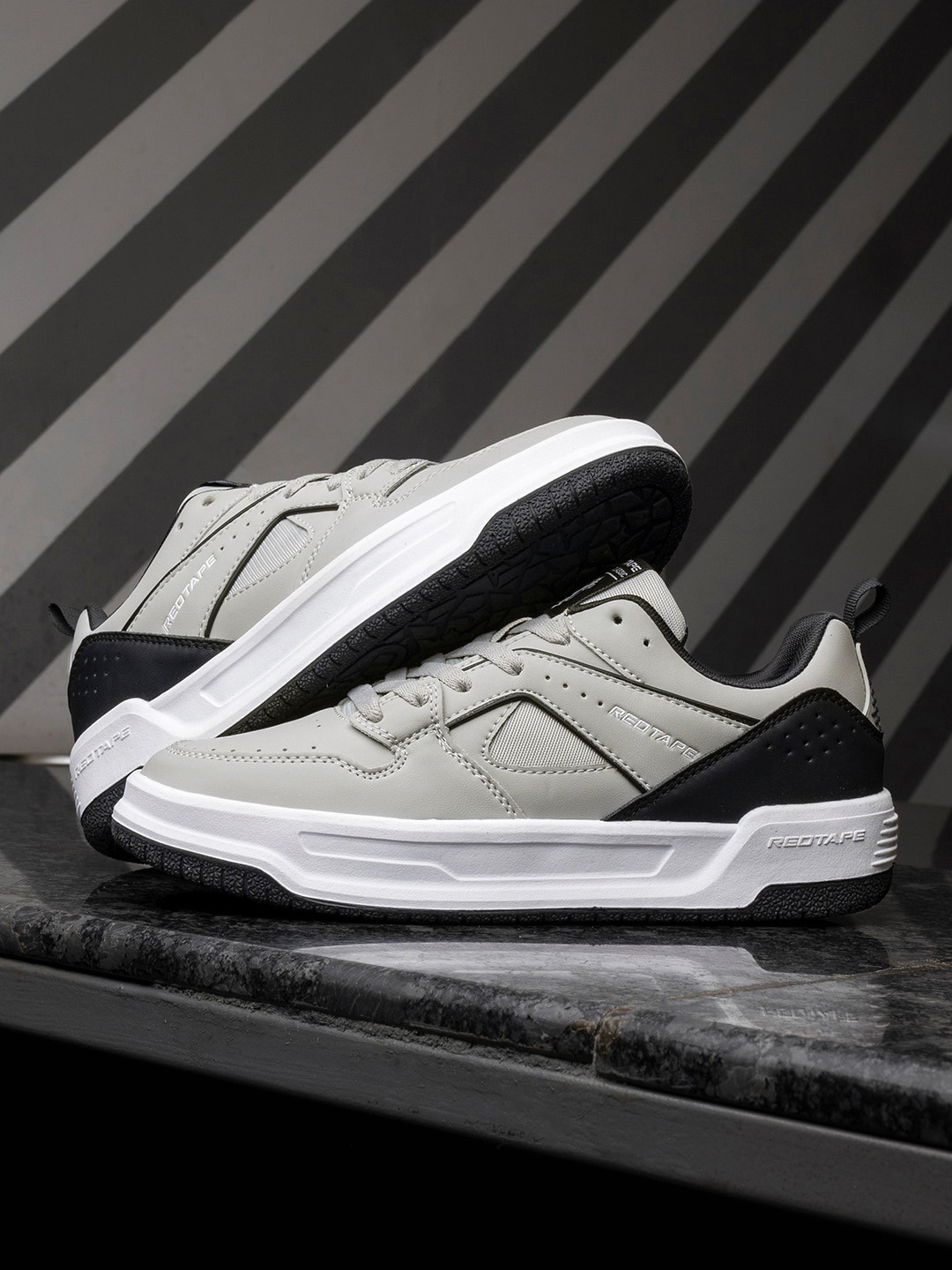 Red Tape Men Perforations Sneakers