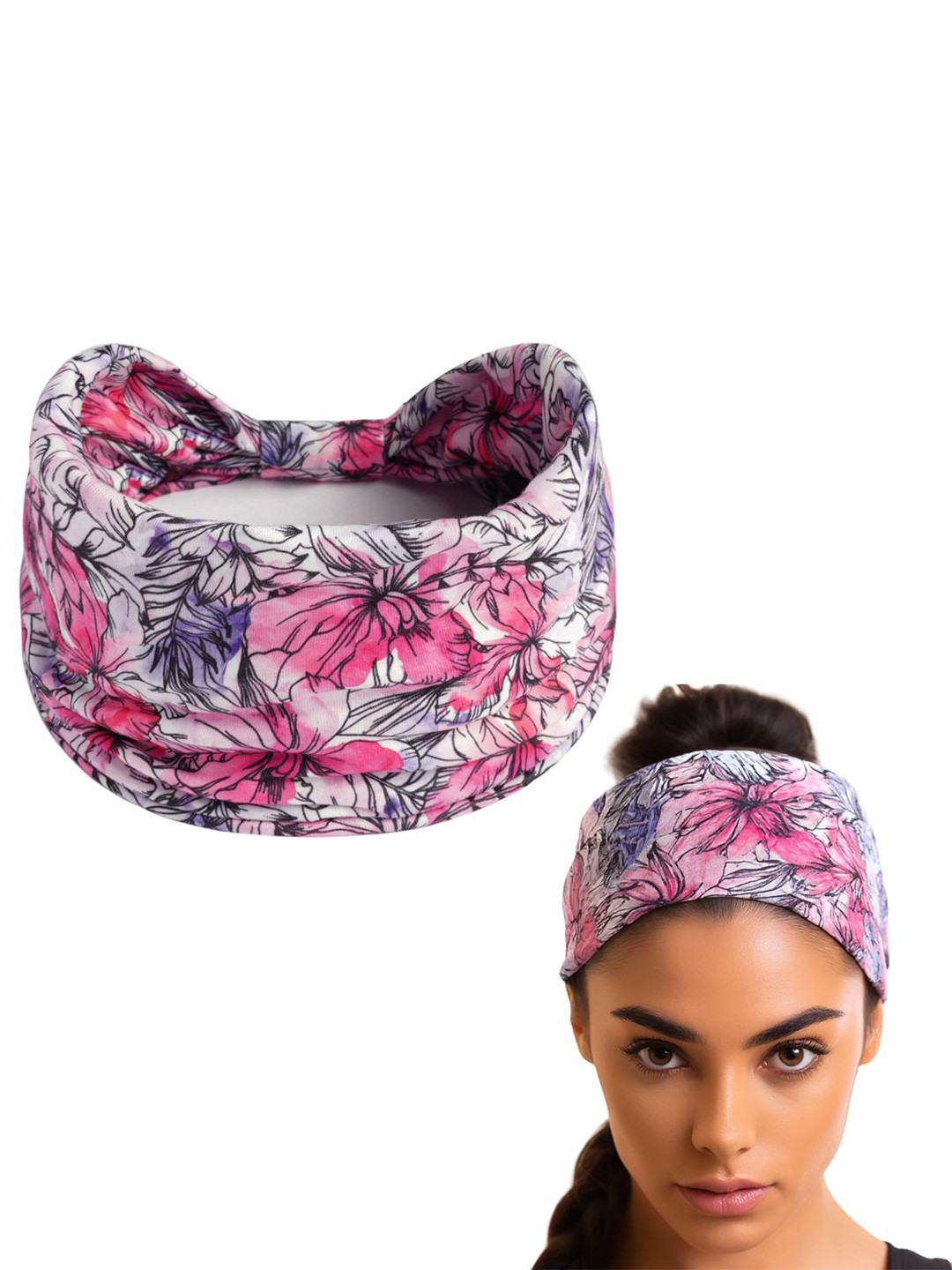 XFyt Women Floral Printed Hairband
