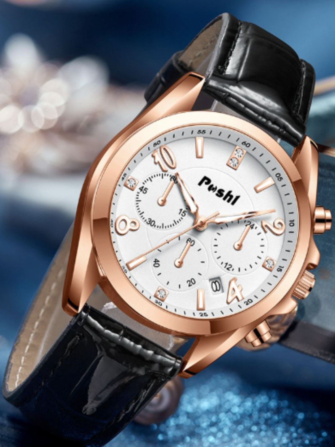 Poshi Women Analogue Watch POSW19-955635451758-BLACK