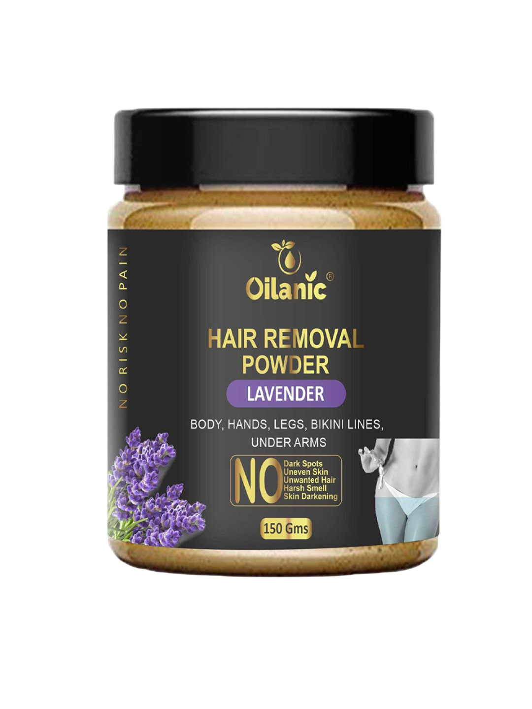 Oilanic Lavender Hair Removal Powder - 150 g