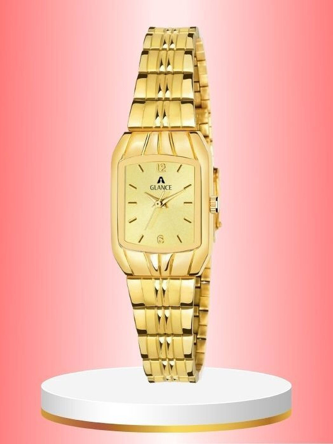 Aglance Unisex Rectangular Dial Analogue Watch JK_MK_235JK_AGNew466_9151ym01