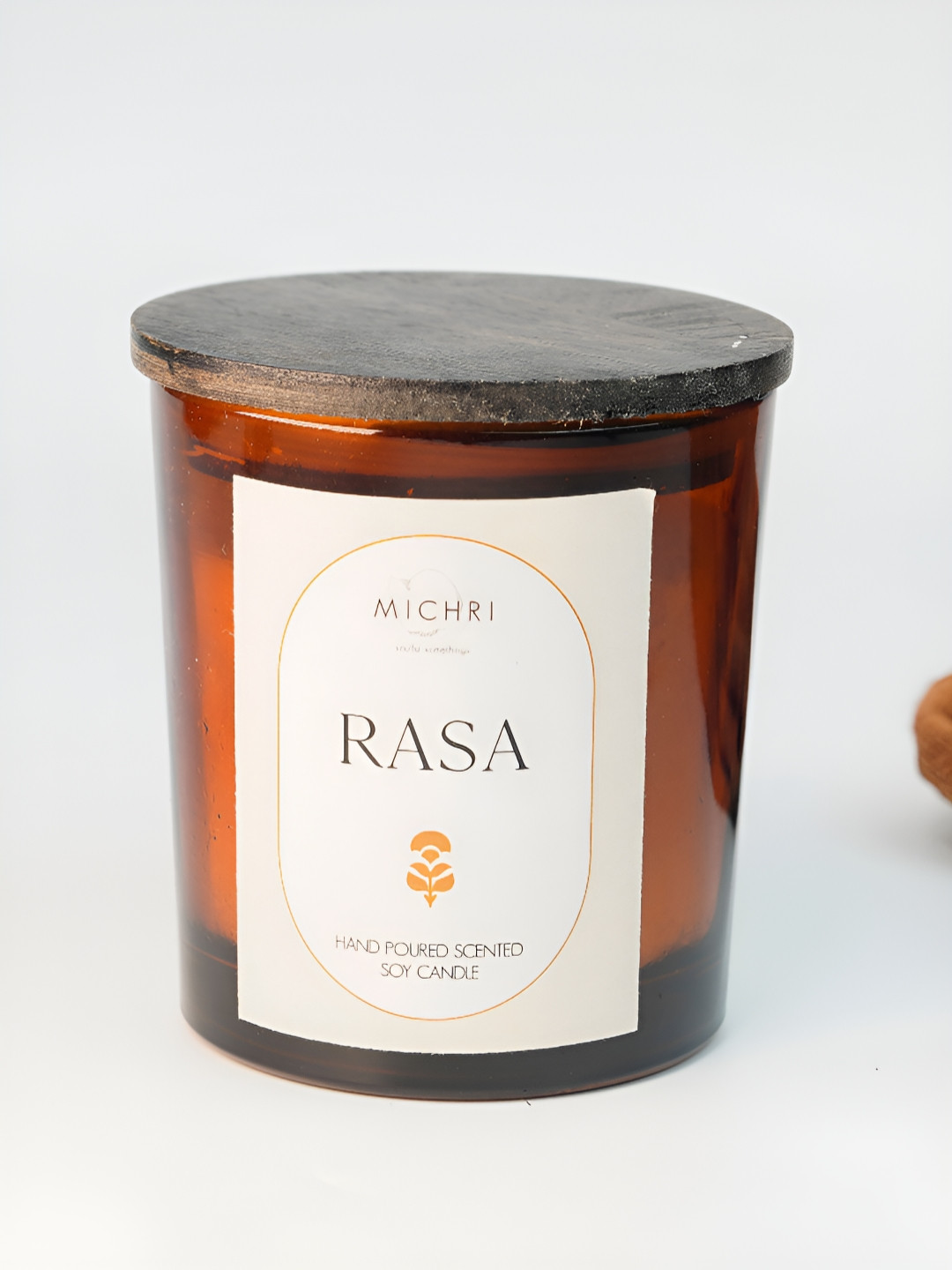 Michri Brown Rasa Scented Soy Jar Candle