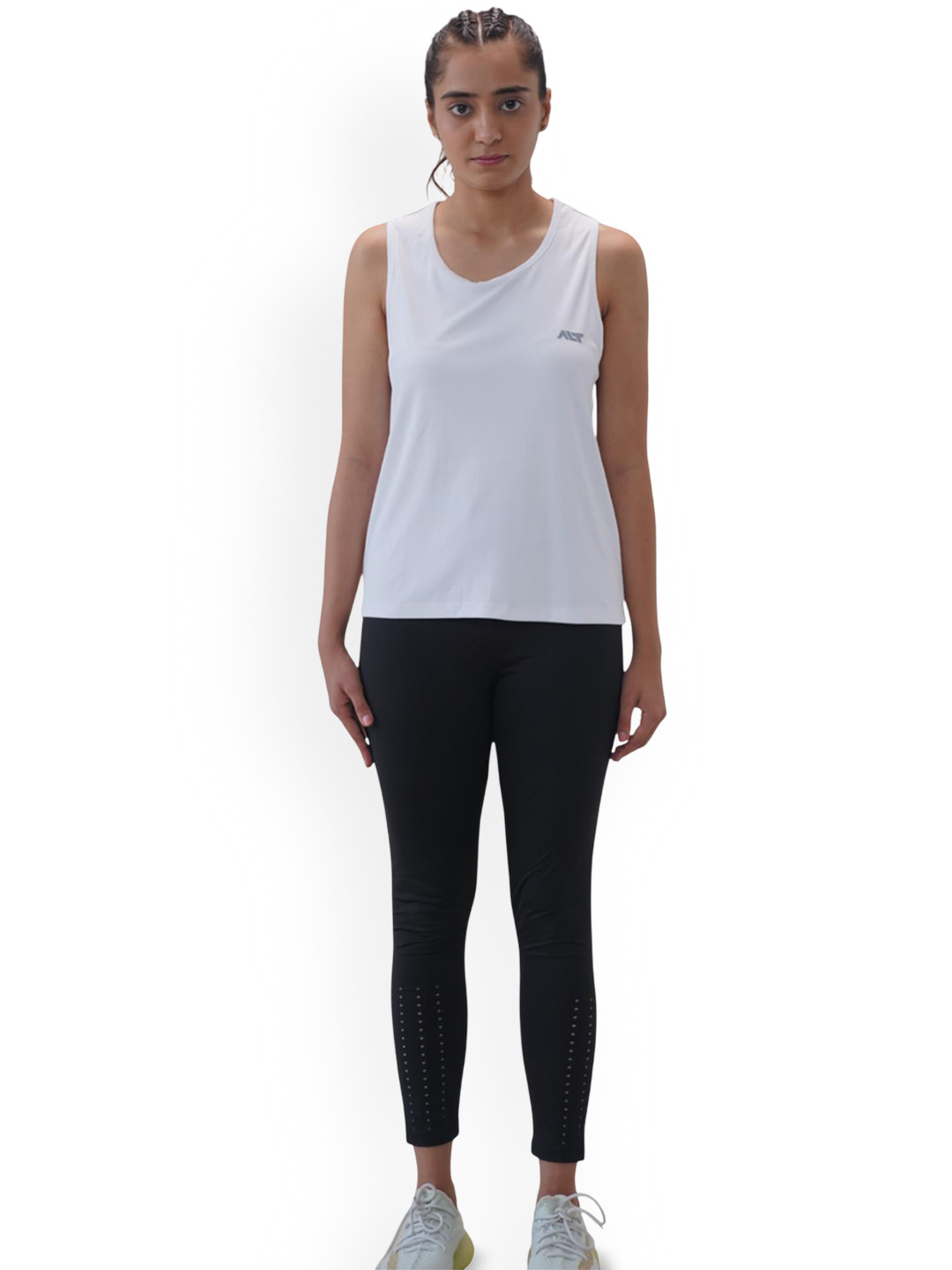 ALT THEALTCULTURE Women Regular Fit High-Rise T-Shirt & Track Pant Set
