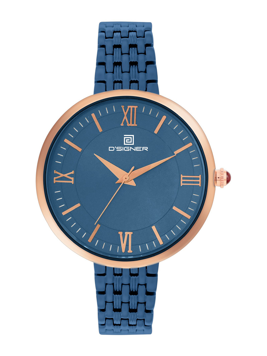 D'SIGNER Women Solid Dial & Metal Bracelet Style Straps Analogue Watch 855RGBLM.5L