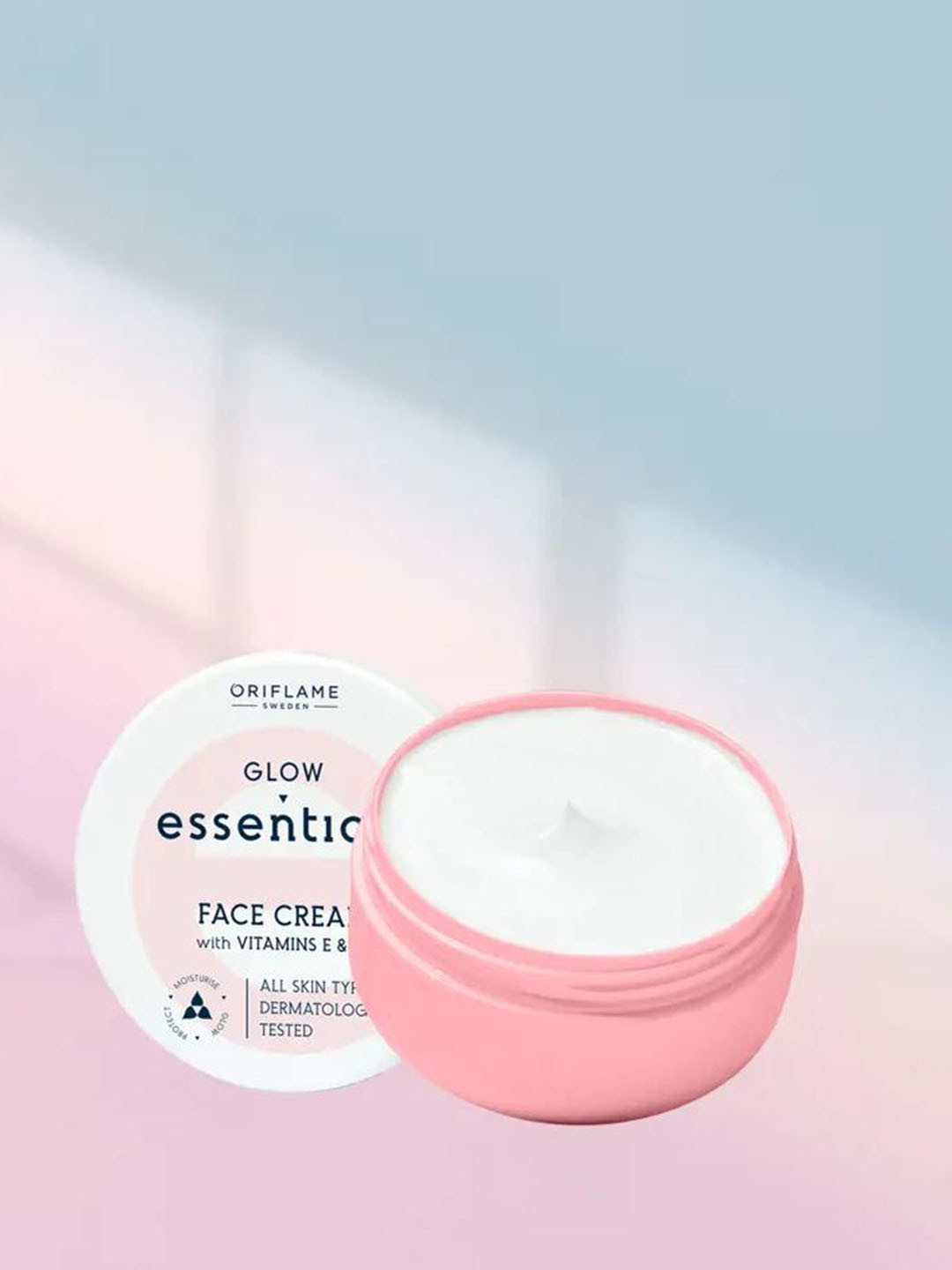 Oriflame Glow Essentials Face Cream With Vitamins E & B3 - 75 ml