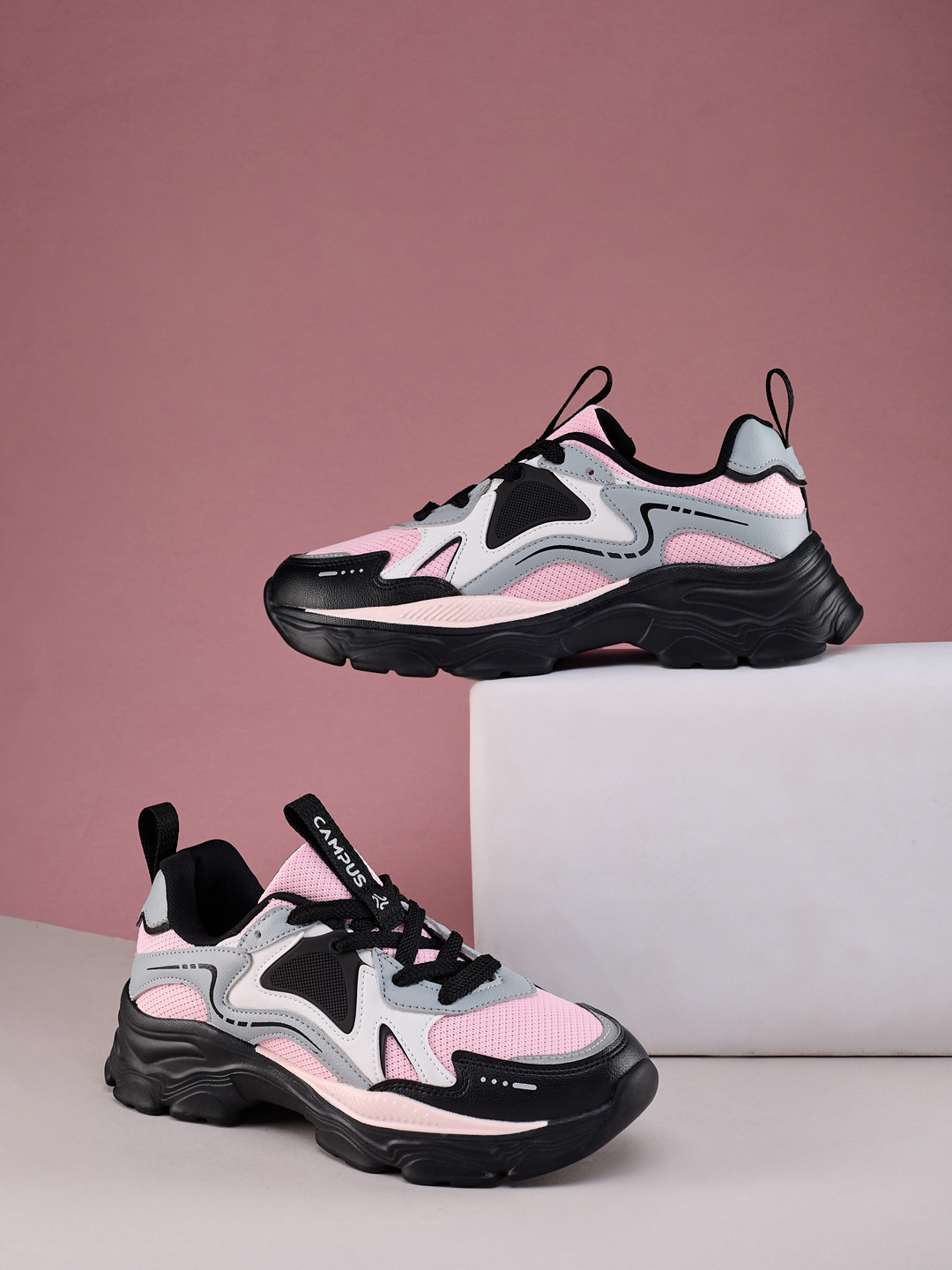 Campus Lightning LIGHTINING Women Colourblocked Lace-Ups Sneakers