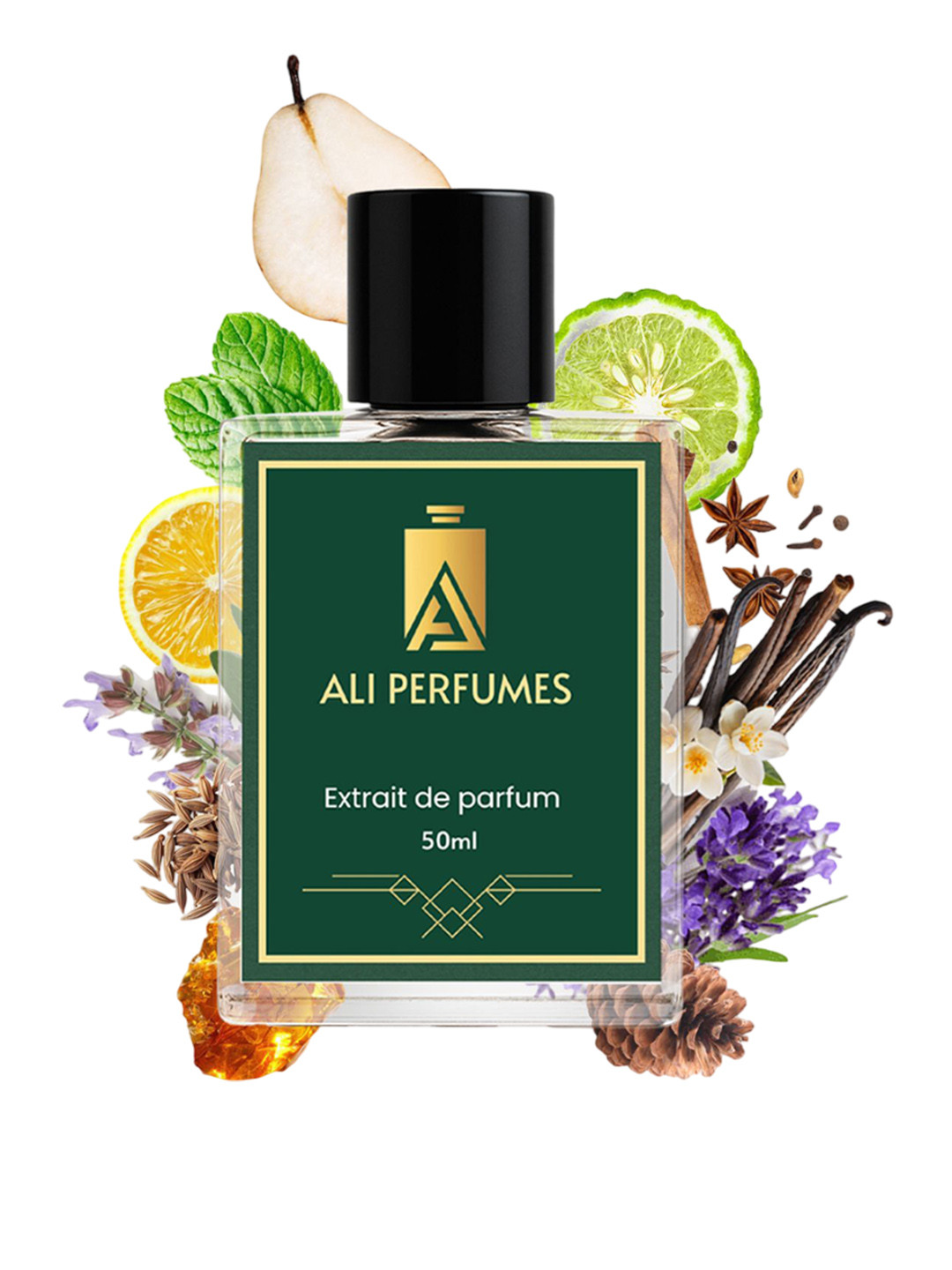 Ali Perfumes Ultra Male Long Lasting Extrait De Parfum - 50 ml