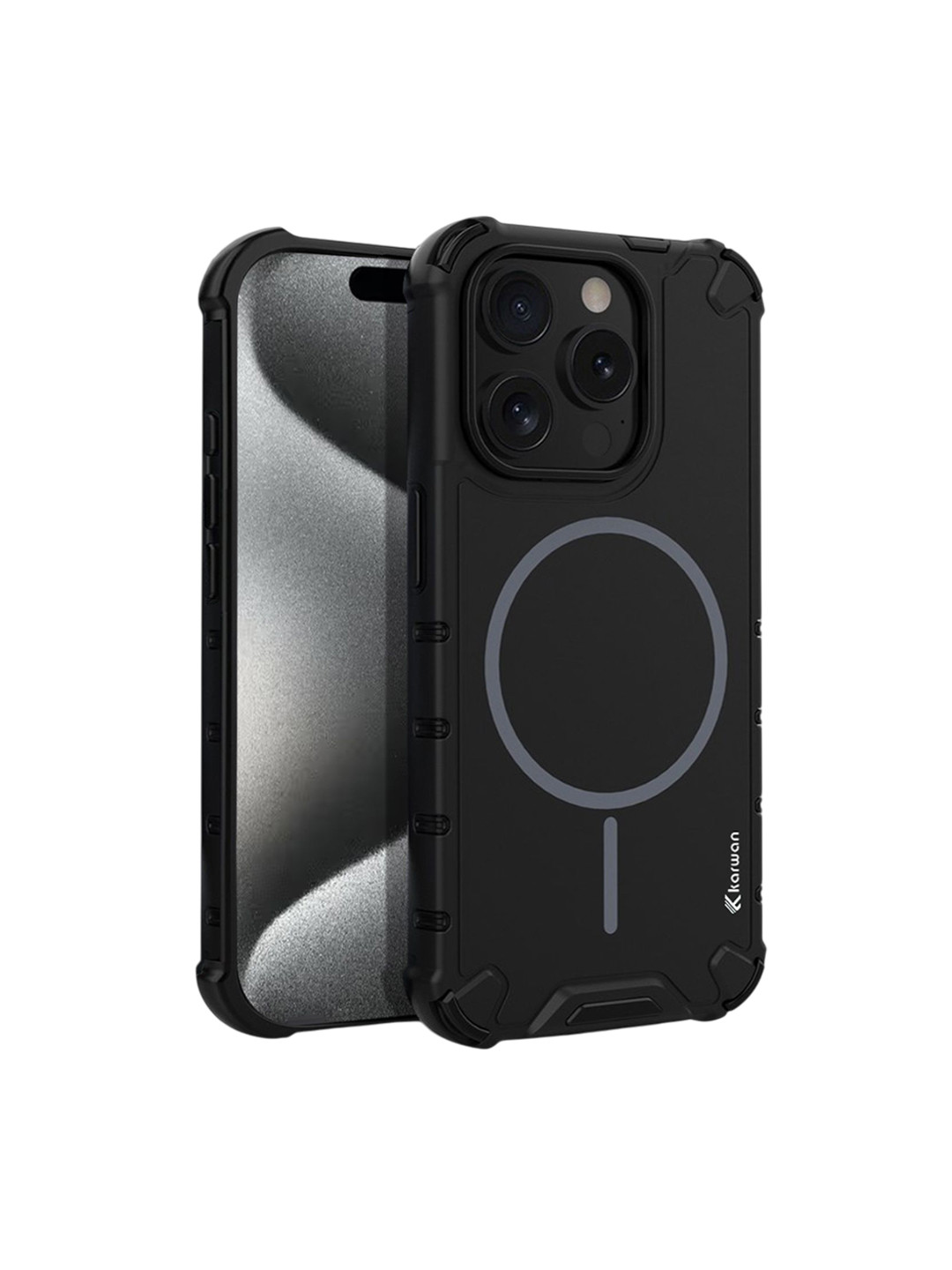 Karwan Rugged Magnetic iPhone 14 Pro Back Case
