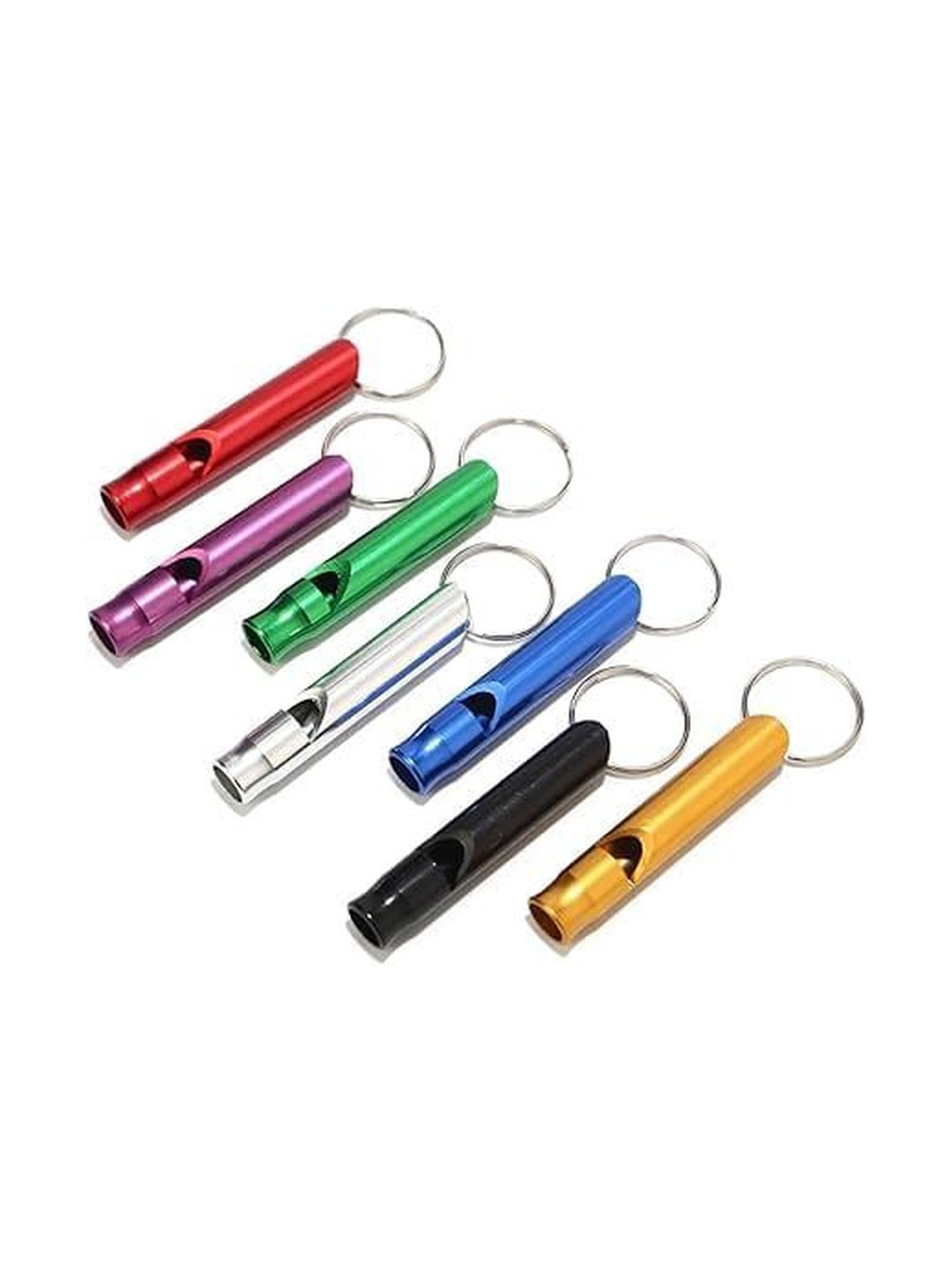 EDMIRIA Whistle Loud Aluminum Lightweight Ceramic Key chain