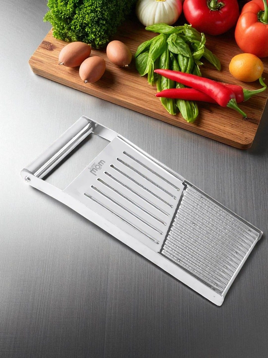 DeoDap Stylish Stainless Steel Vegetable & Fruit Slicer Chopper