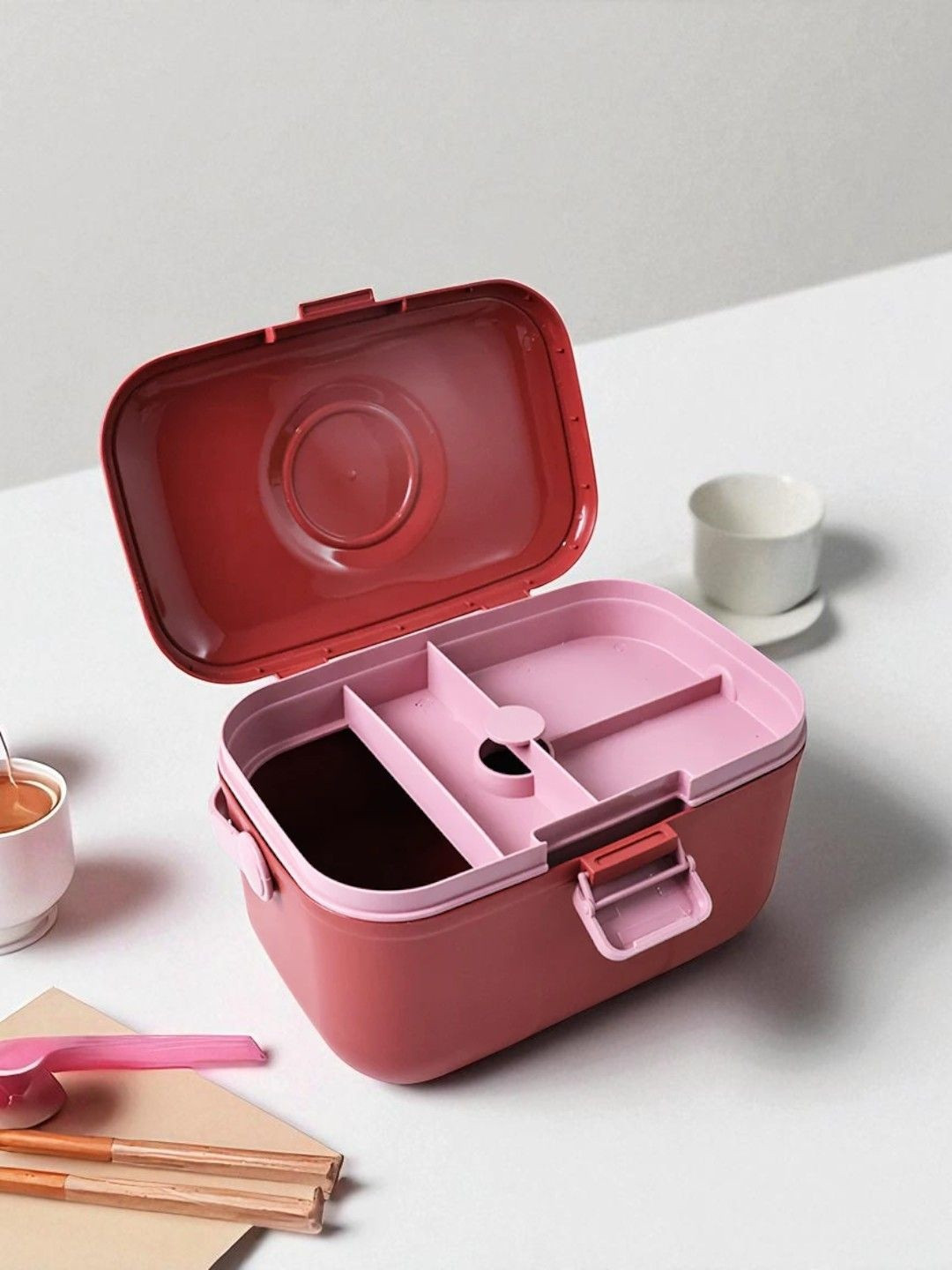 DeoDap Multipurpose Storage Box with Handle