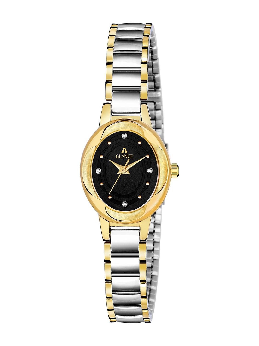 Aglance Unisex Dial & Bracelet Style Straps Analogue Watch T23 2TT02