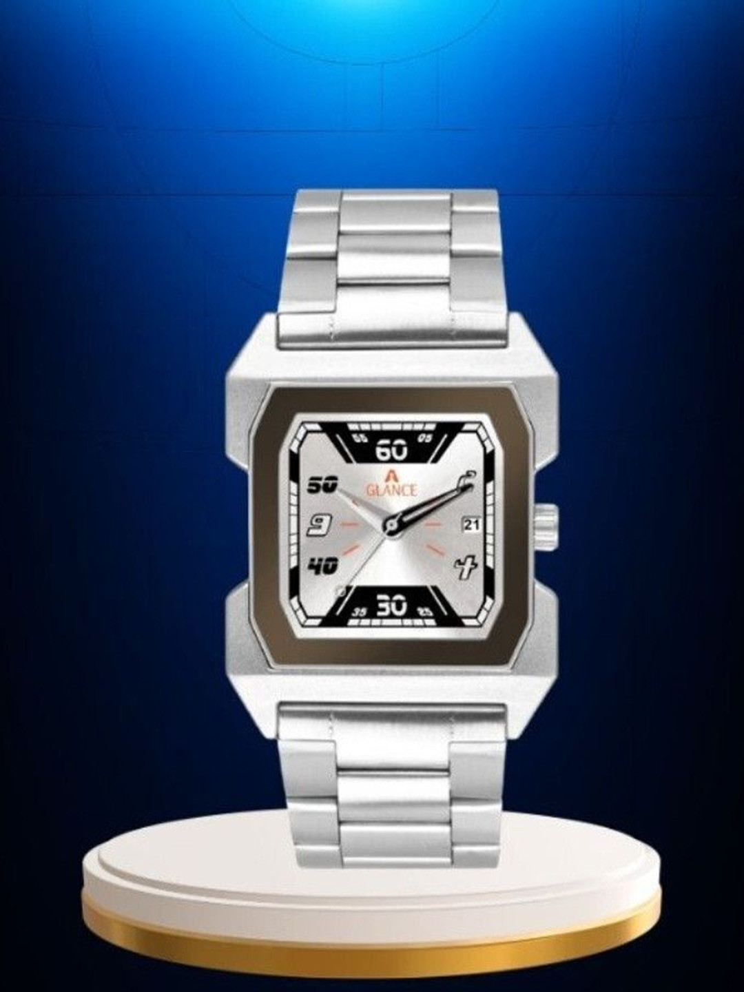 Aglance Unisex Printed Dial & Bracelet Style Straps Watch AG_L__436New349_AG1574SM01