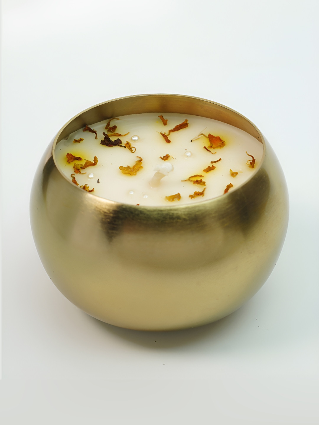 Michri Gold-Toned Aruna Jar Candle
