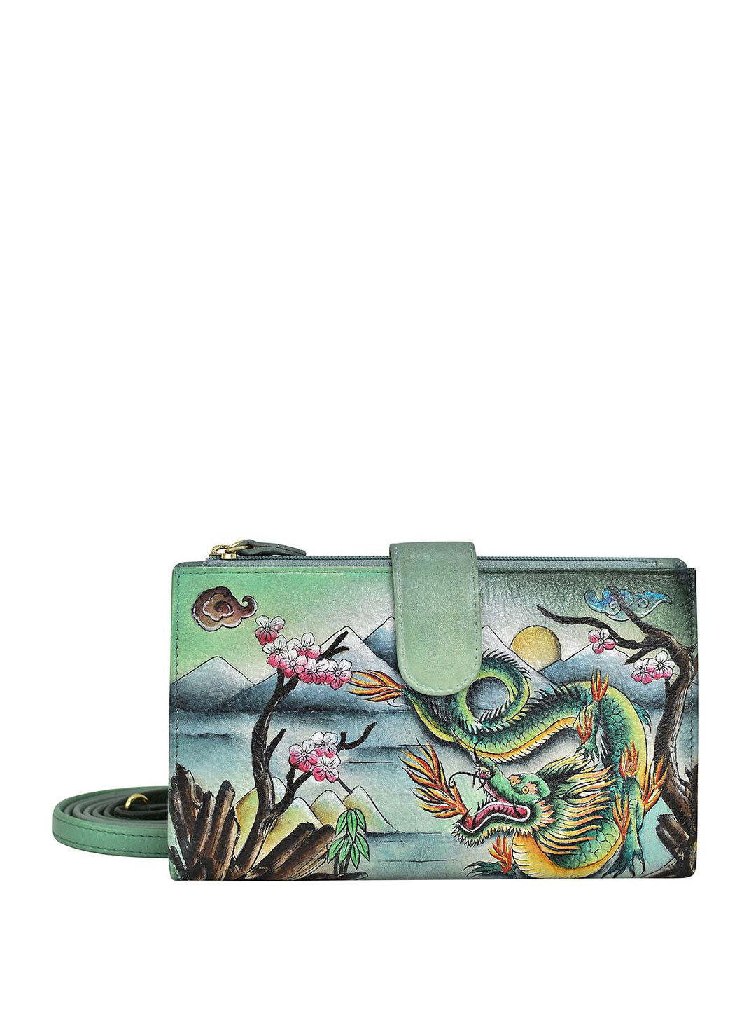 Anuschka Women Leather Two Fold Wallet