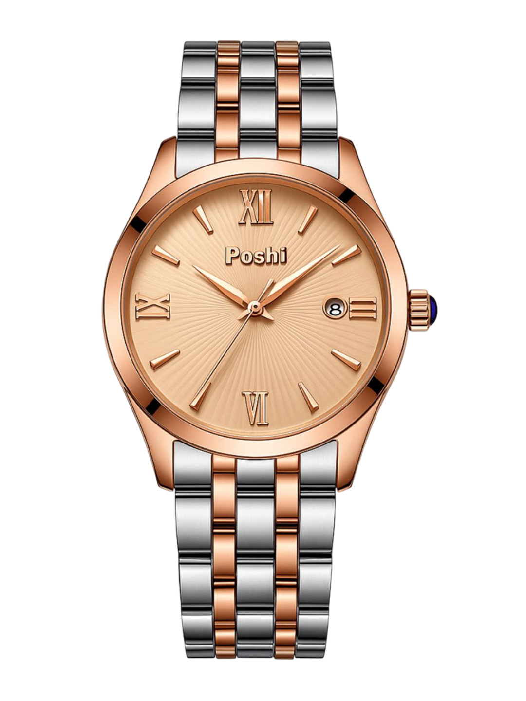 Poshi Women Stainless Steel Straps Analogue Watch POSW14-933909477266-ROSE GOLD