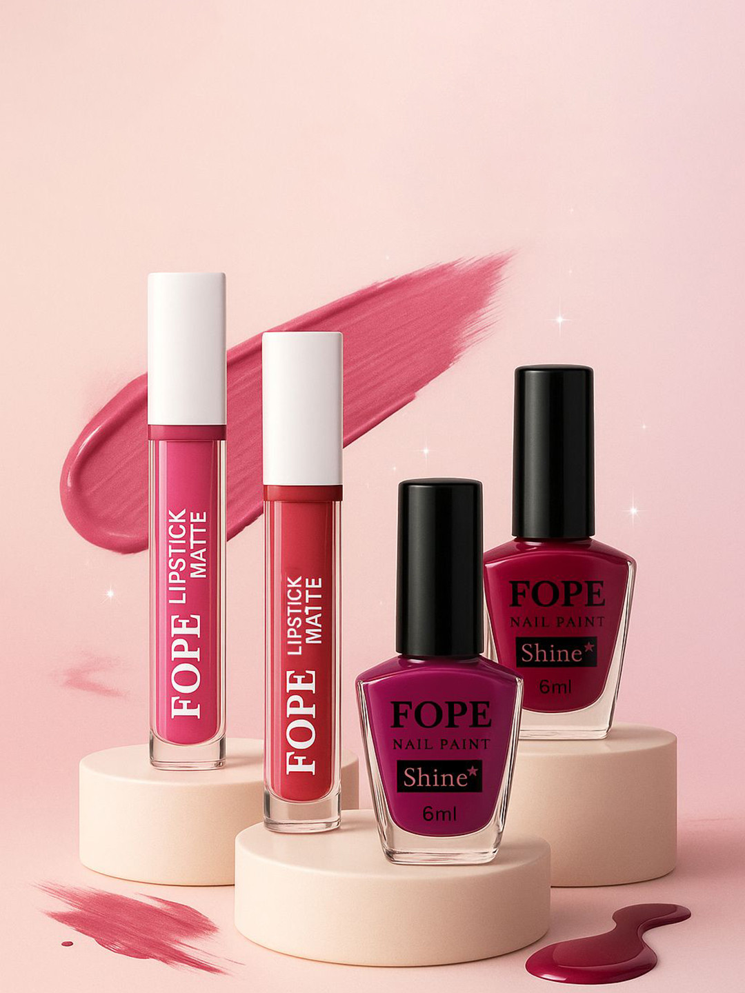 FOPE Set Of 15 All In One Long Lasting Makeup Combo