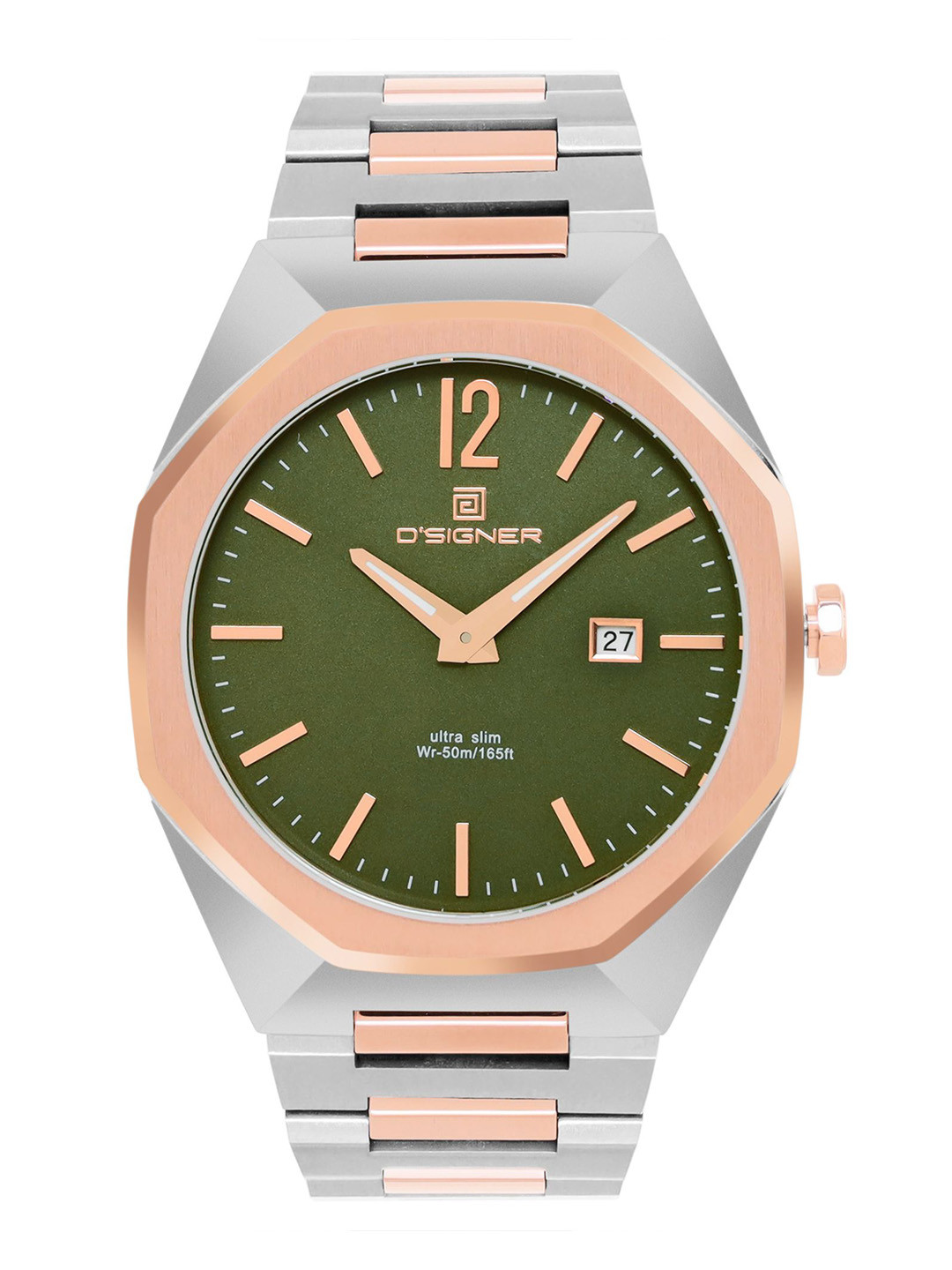D'SIGNER Men Patterned Bracelet Style Straps Analogue Watch 826RTM.16G