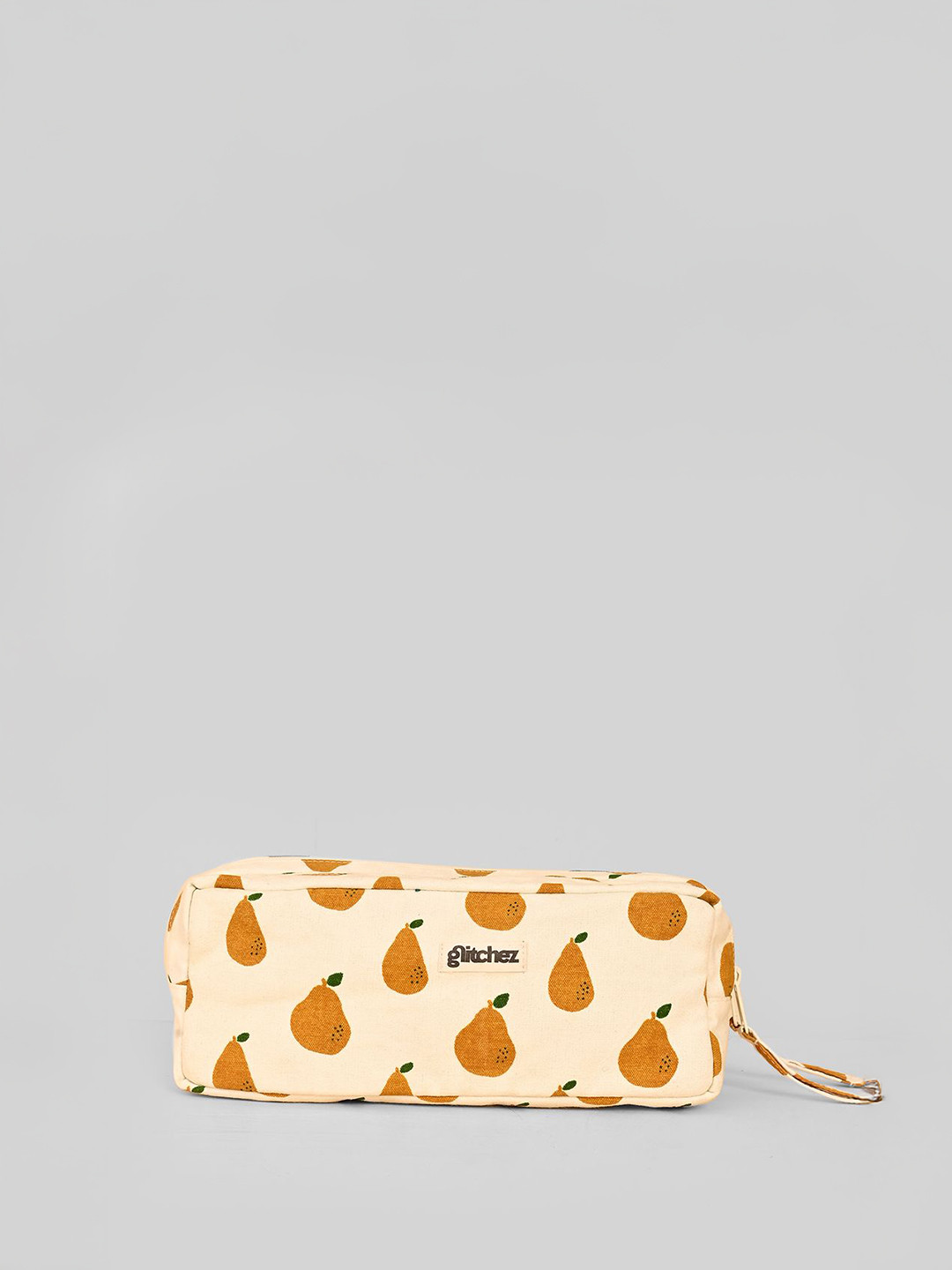 glitchez Abstract Printed Handheld Bag With Detachable Sling Strap