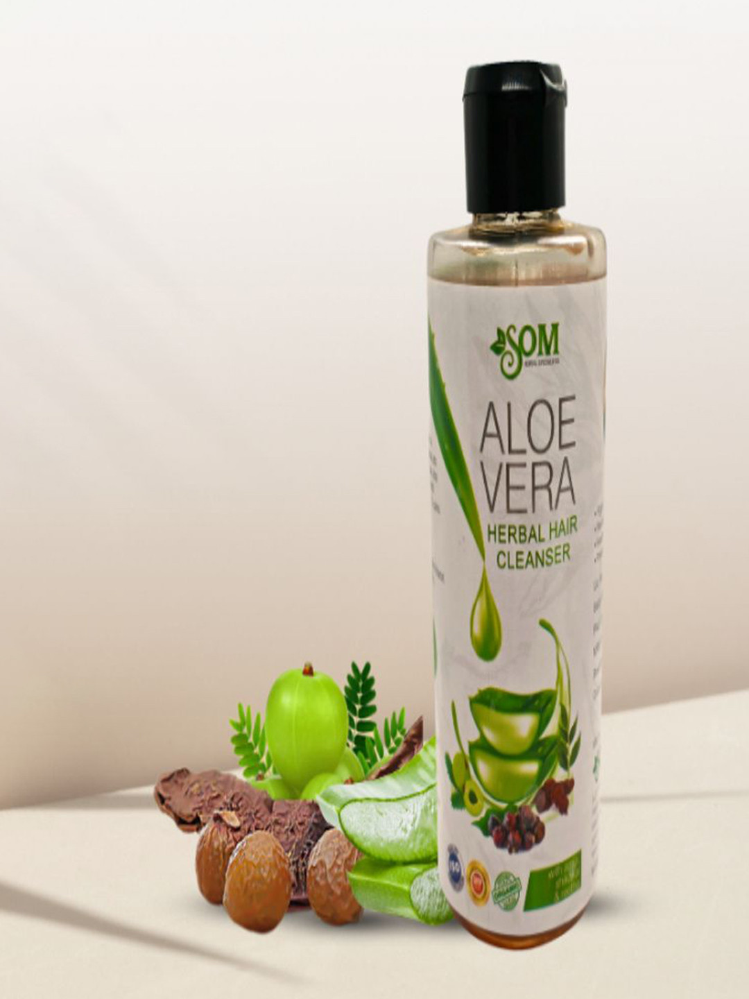 somherbalspeacilities Aloevera Hair Cleanser For Hair Growth - 200 ml