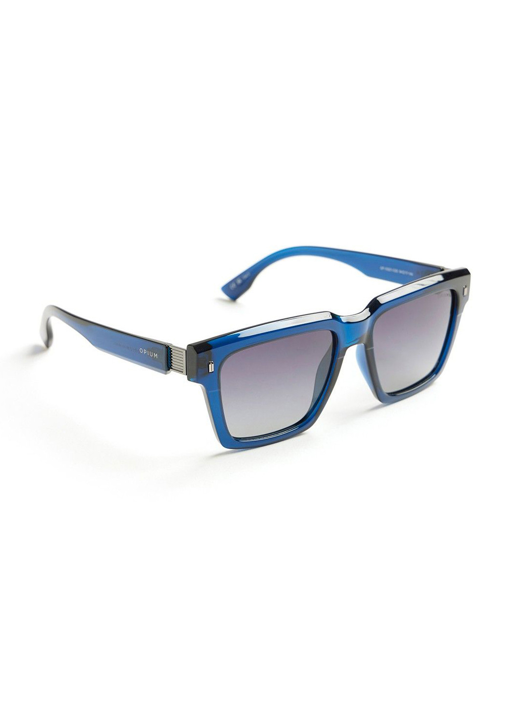 OPIUM Men Square Grey Polarized & Uv Protection Sunglass OP-10321-C03-54