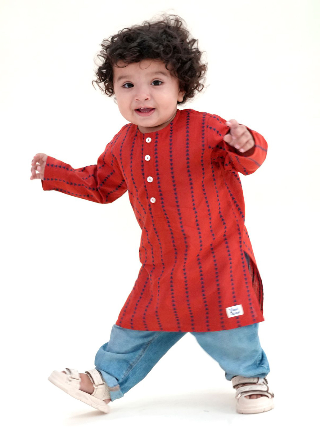 Tiber Taber Boys Kite String Kurta