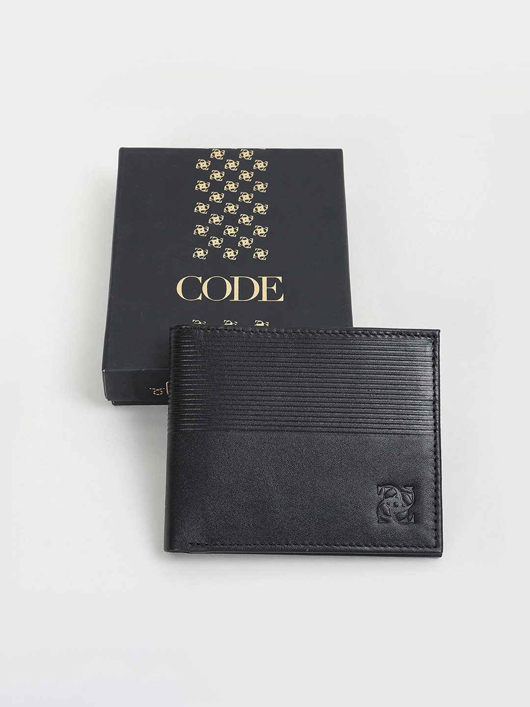 CODE by Lifestyle Men Leather Two Fold Wallet