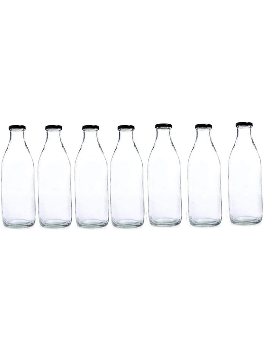 1ST TIME 7 Transparent Glass Solid Water Bottle