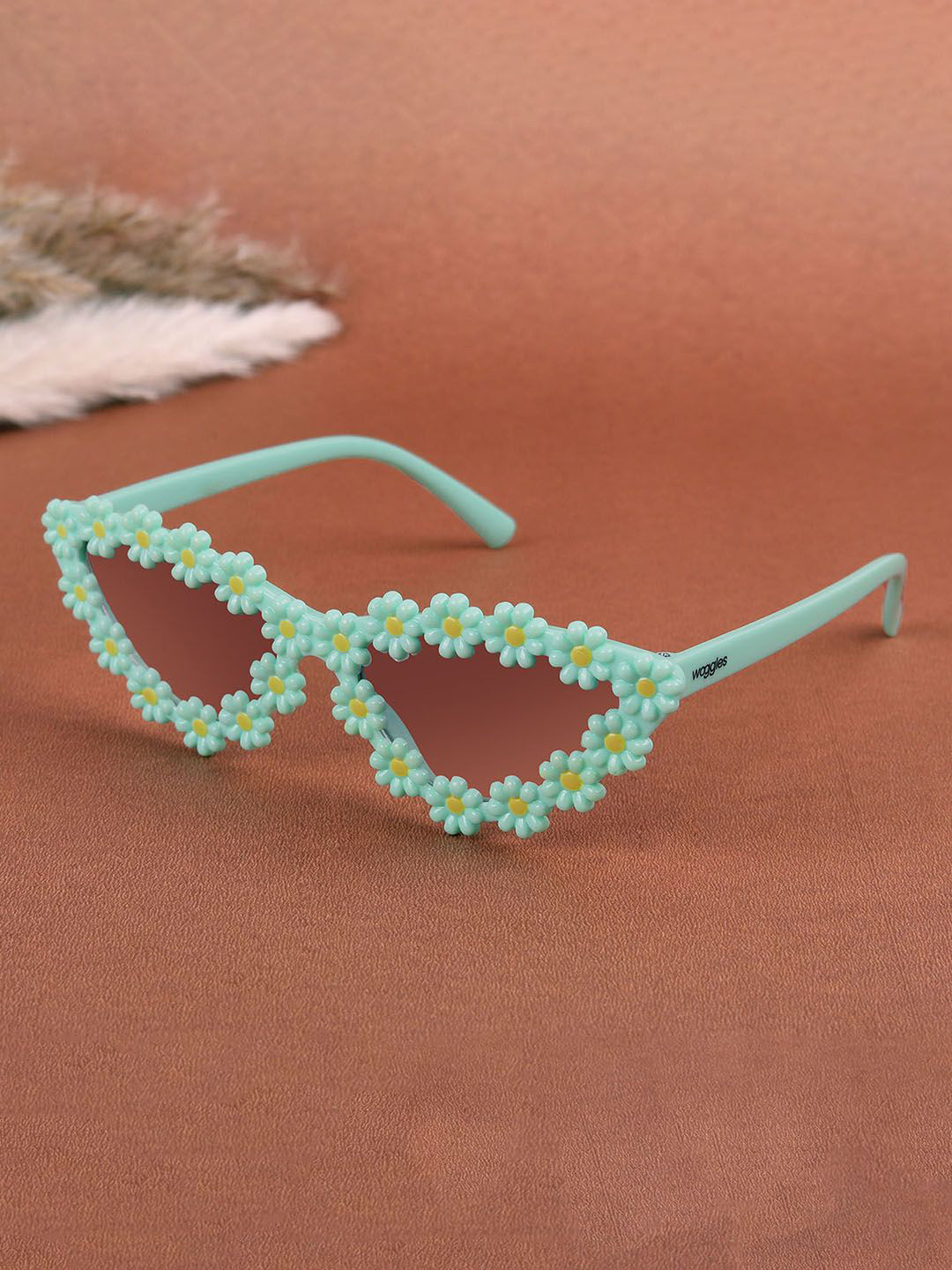 Woggles Kids Cateye Sunglasses with UV Protected Lens WOKD-PCE-3420C7