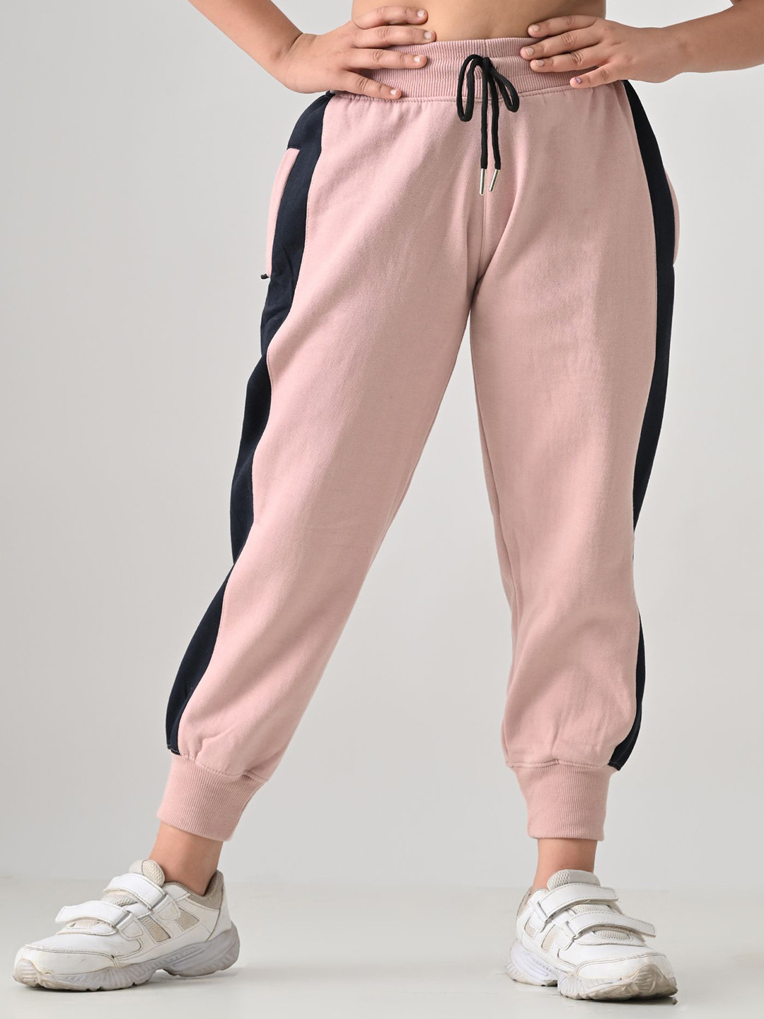 BAESD Girls Colorblcoked  Elastane Jogger