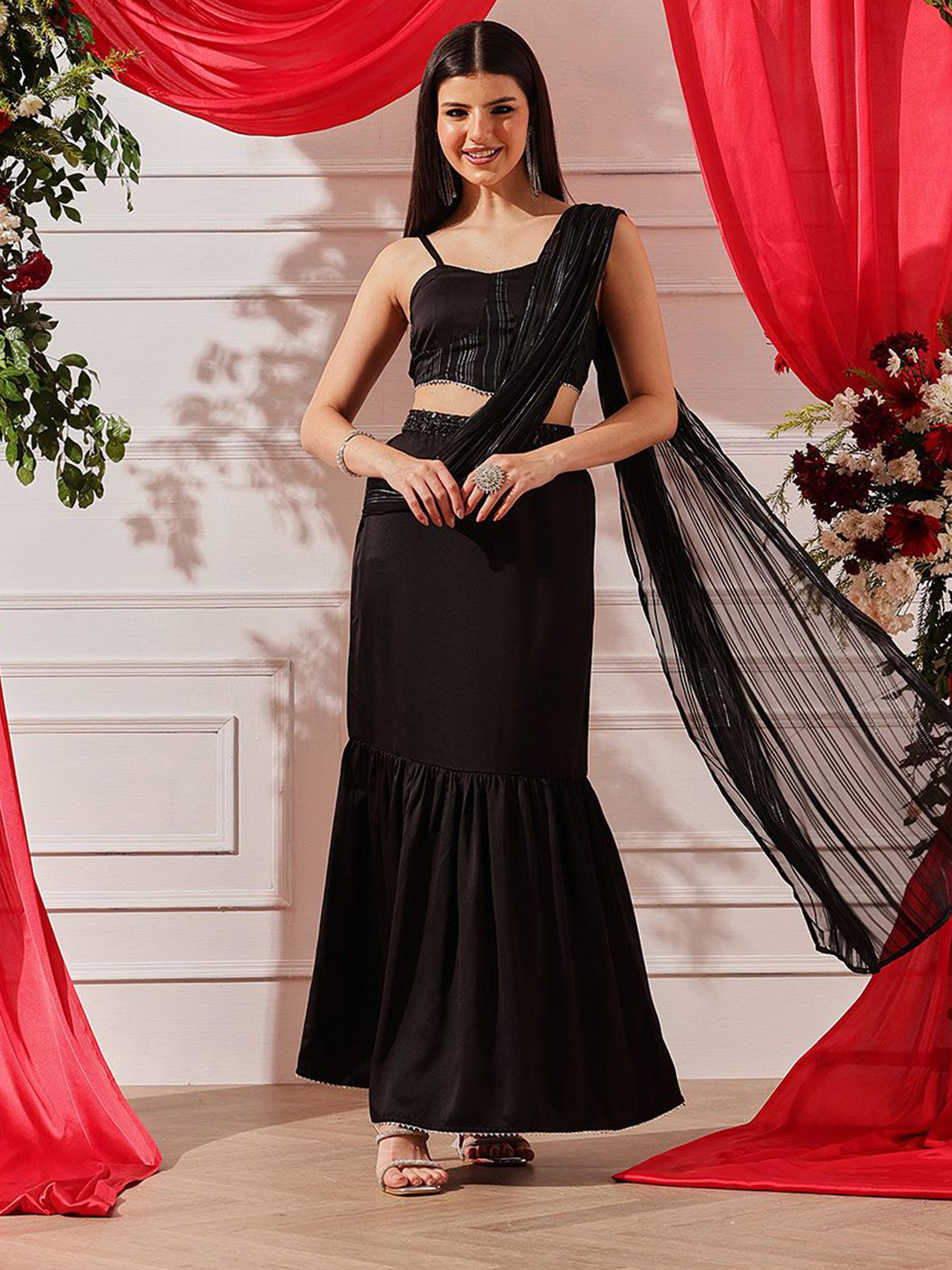 indo street Ready to Wear Lehenga & Blouse With Dupatta