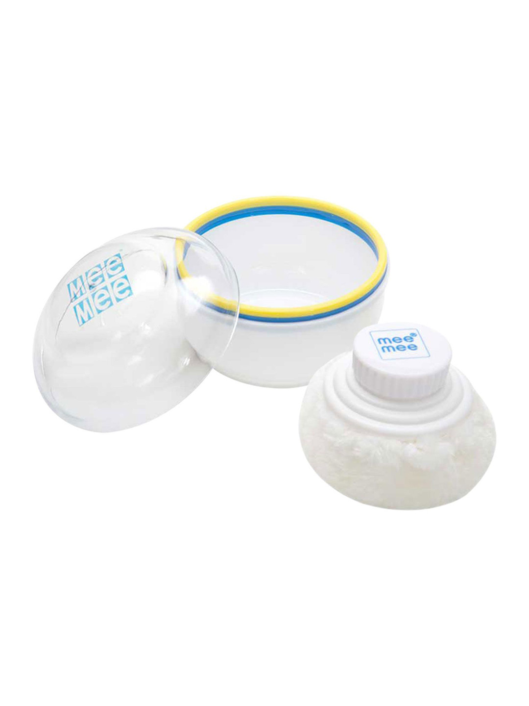 MeeMee Soft-Feel Powder Puff with Box Holder Container