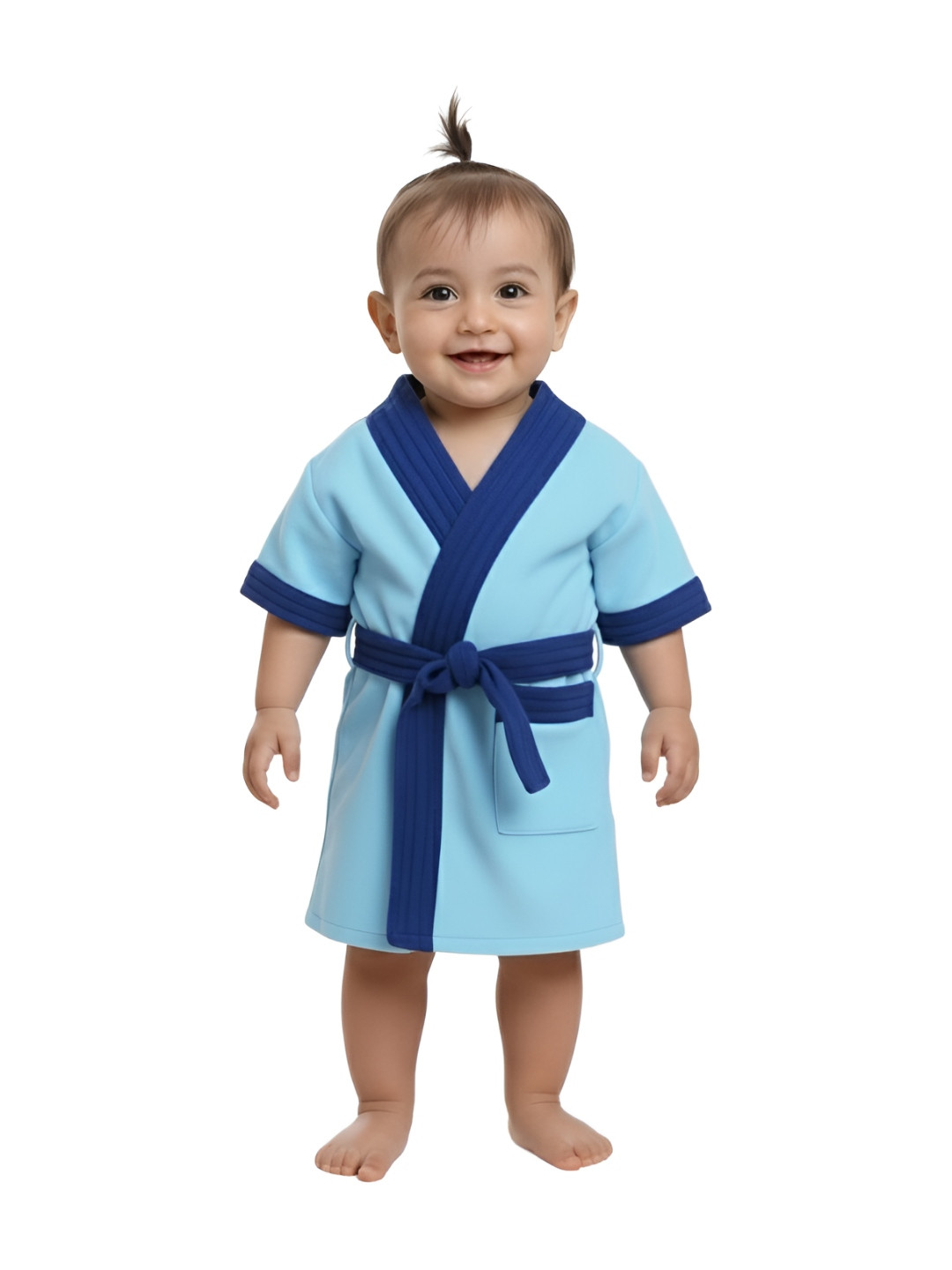 Creeva Kids Bath Robe With Belt