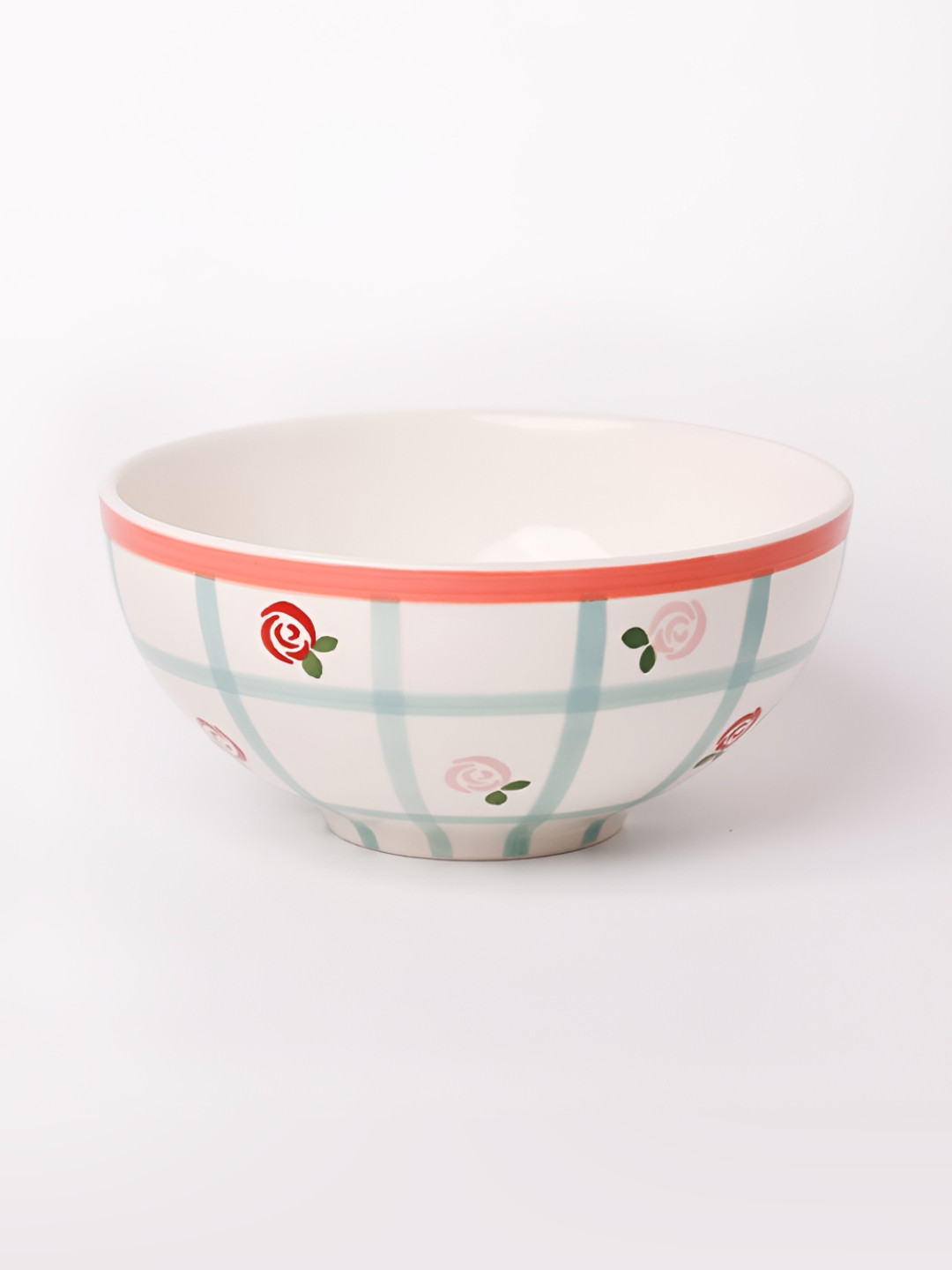 The Wishing Chair White And Blue Ceramic Dishwasher And Microwave Safe Serving Bowl