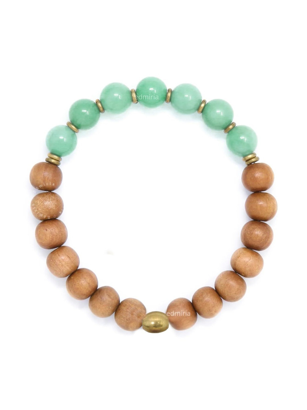 EDMIRIA Ceramic Elasticated Beads Bracelat