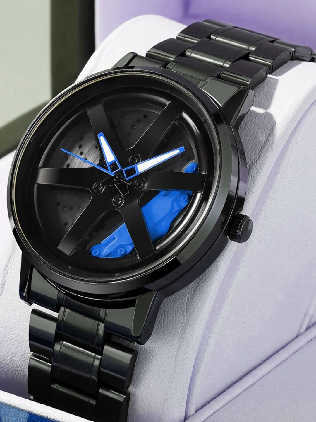 PAPIO Men Bracelet Style Straps Analogue Watch MN-250 BLUE