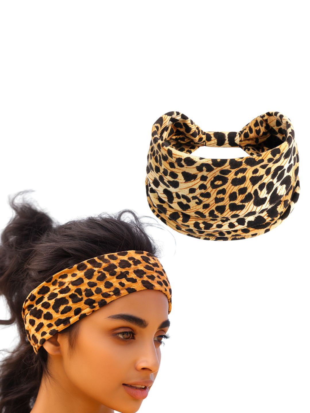 XFyt Women Leopard Print Wild Nature Hairband