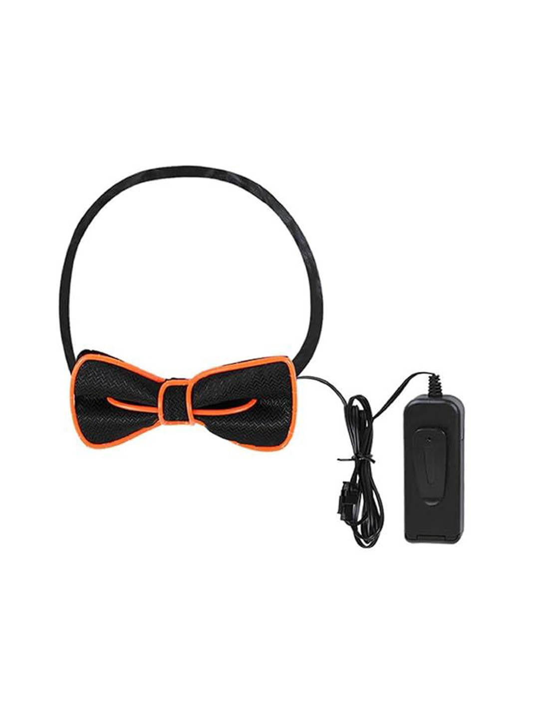 AUGEN Men Solid Light Up Bow Tie