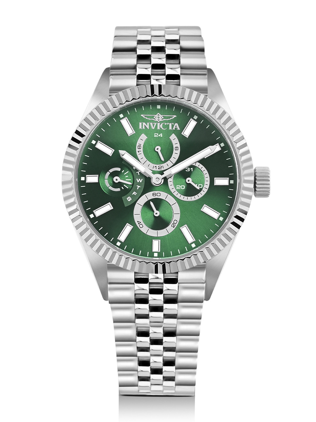 Invicta Men Stainless Steel Bracelet Style Straps Analogue Watch 49535