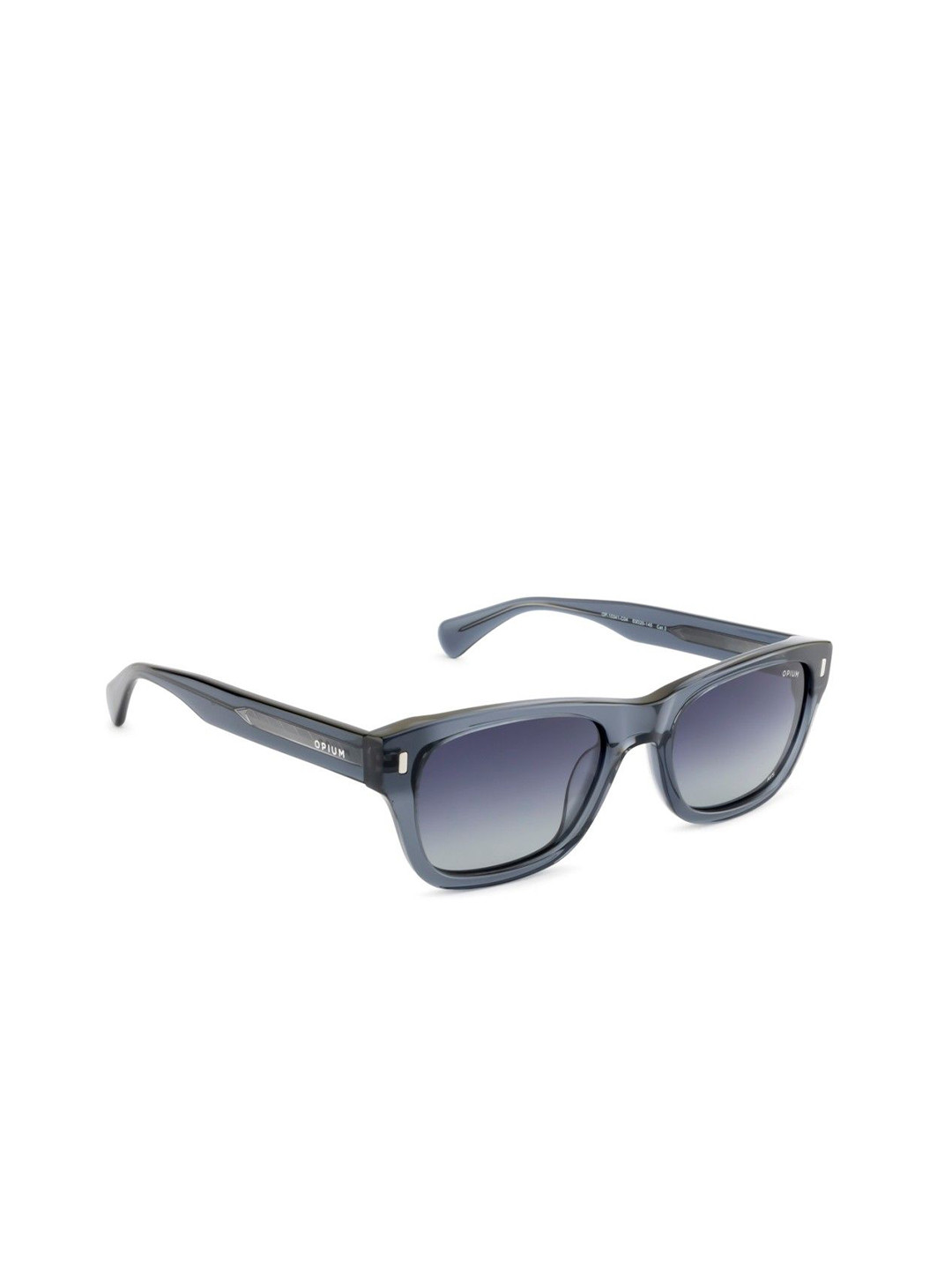 OPIUM OPIUM Unisex Wayfarer Grey Polarized & Uv Protection Sunglass  OP-10341-C04-53