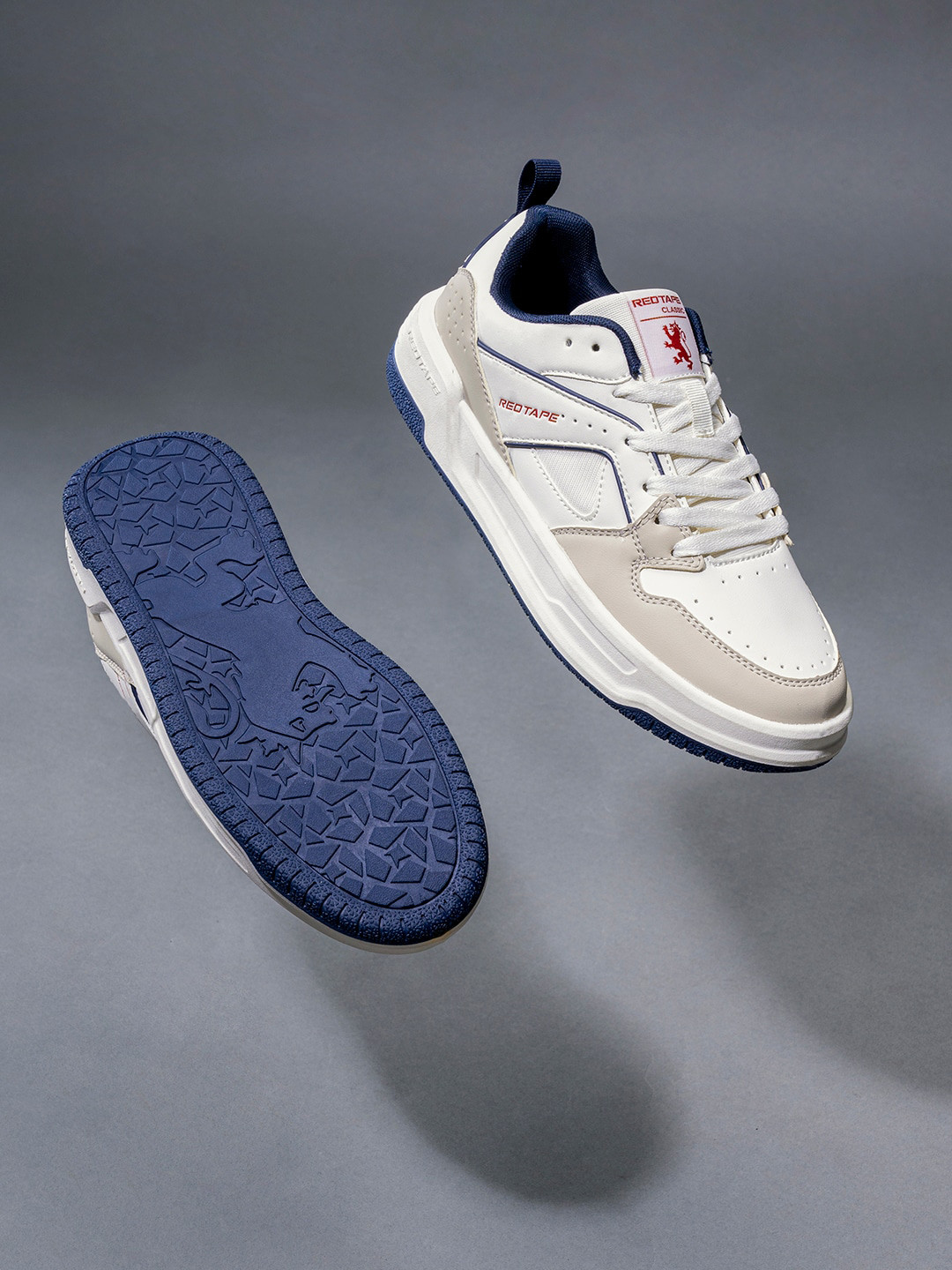 Red Tape Men Perforations Sneakers