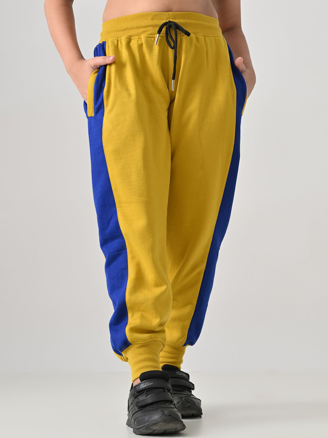 BAESD Girls Colorblocked Drawstring Jogger