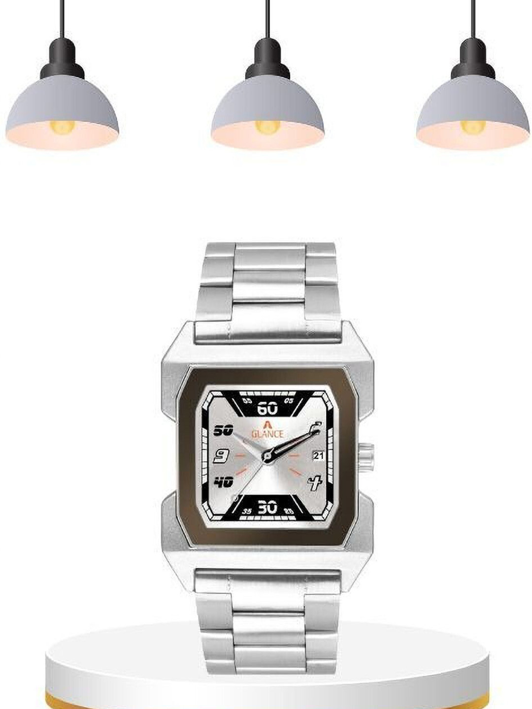 Aglance Unisex Bracelet Style Straps Analogue Watch JK_42AGNew400_AG1574SM01