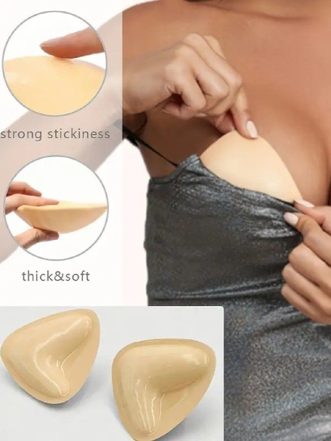 PIFTIF Sticky Invisible Push Up Pads