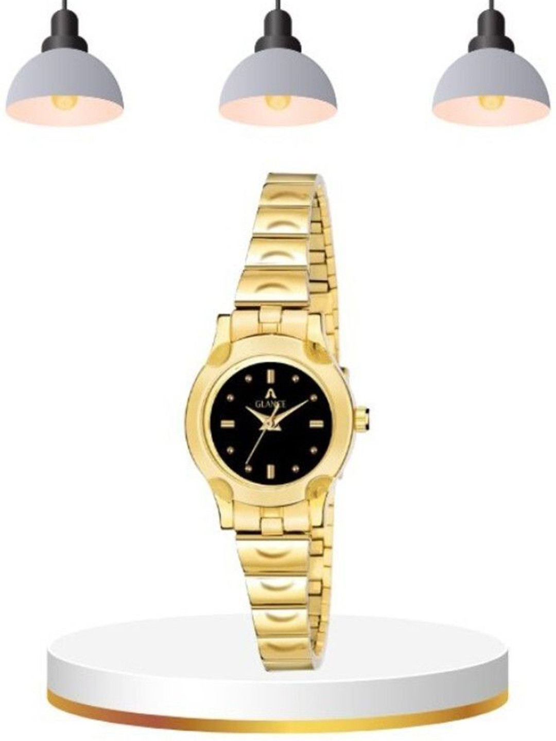 Aglance Unisex Dial & Stainless Steel Bracelet Style Straps Watch JK_MK_452New736_8019Ym02