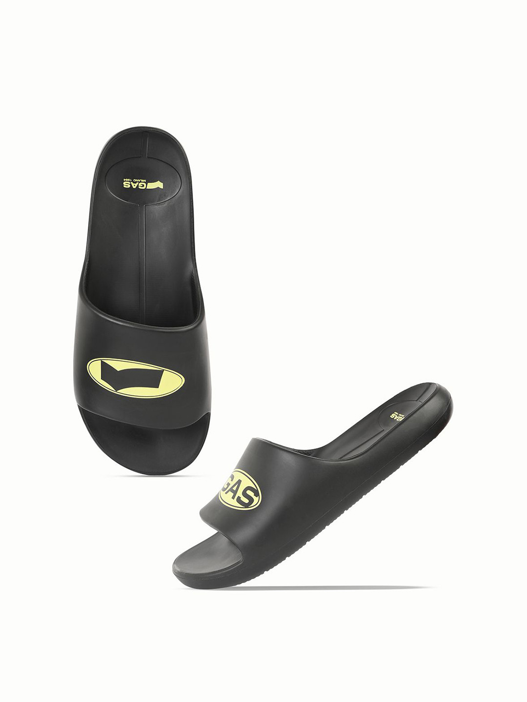 GAS Men Printed Sliders Flipflops
