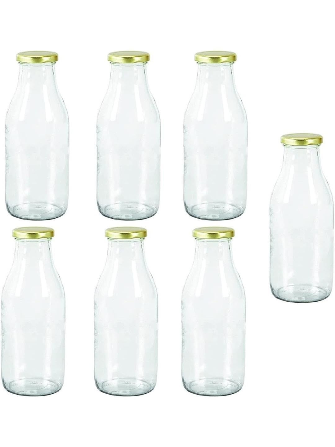 1ST TIME 7 Transparent Glass Solid Water Bottle