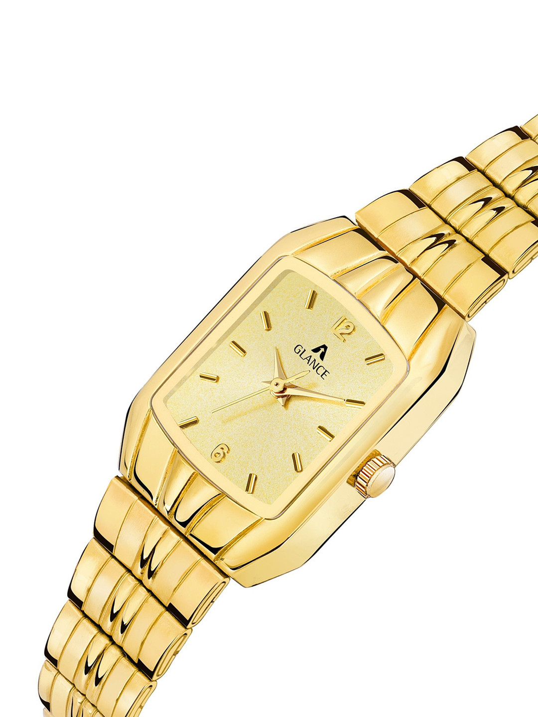 Aglance Unisex Dial & Bracelet Style Straps Analogue Watch New517_9151ym01