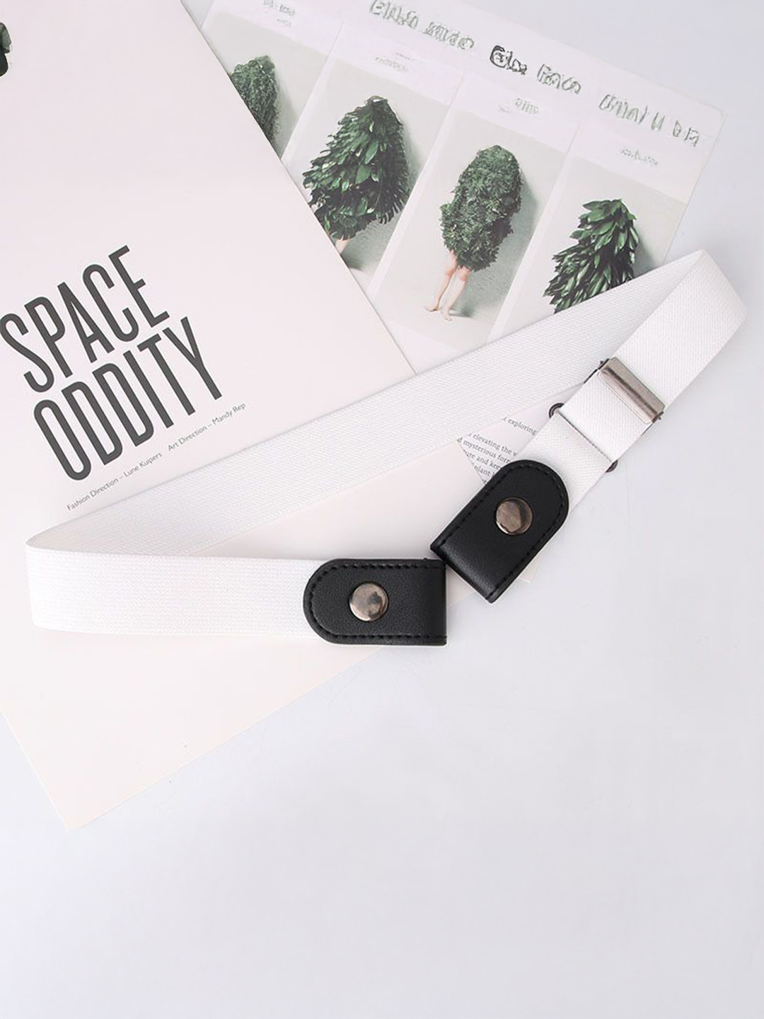 Fabme Unisex Buckleless Slim Belt