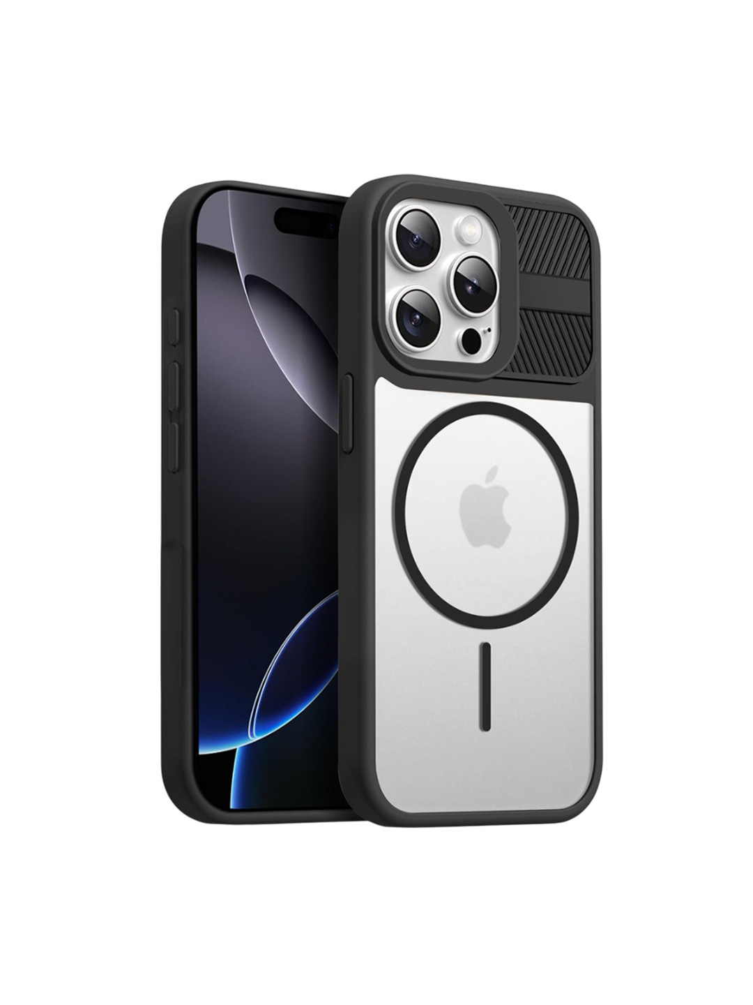 Karwan Magnetic Clear iPhone 14 Pro Max Back Case